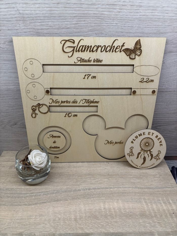 Gabarit attache tétine