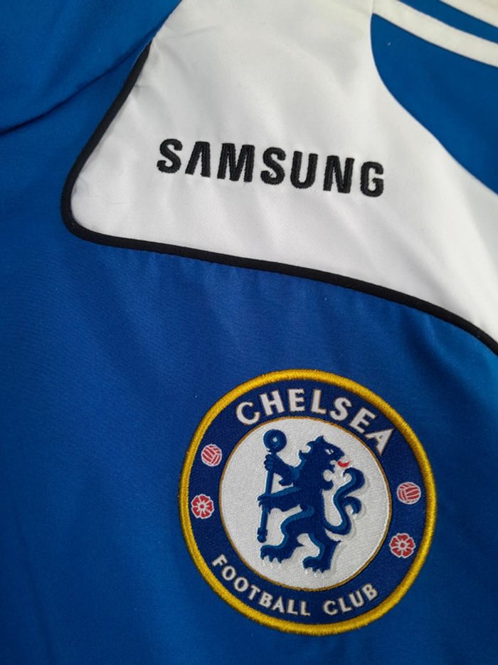Magnifique veste adidas brodé  chelsea club Samsung 198 cm modèle 2008 - photo numéro 3