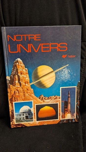 Livre notre univers