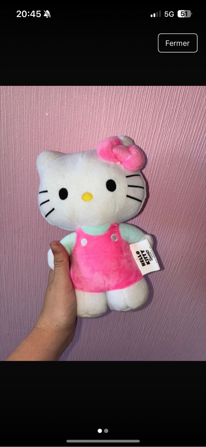 Peluche hello kitty