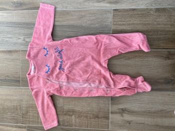 Pyjama rose 12 mois très bon état