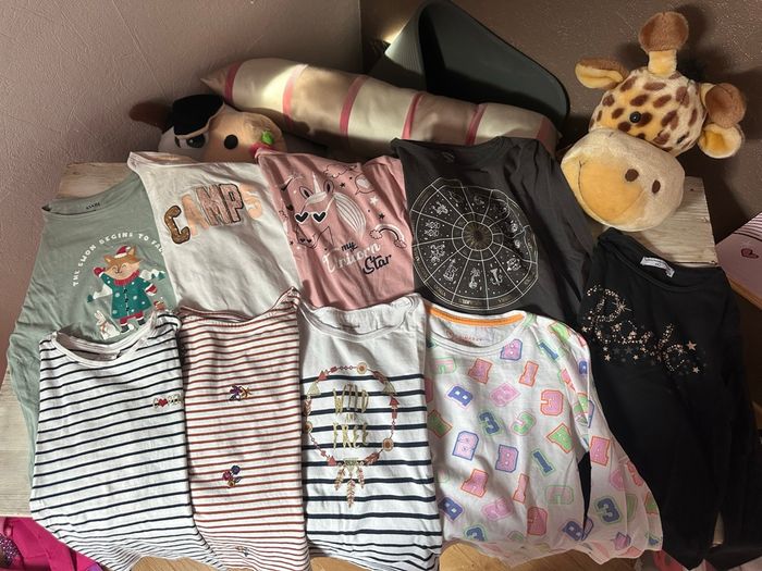 Lot t-shirt manches longues - photo numéro 3