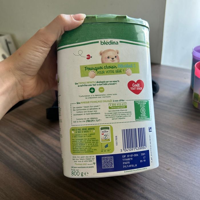 Lait 1er âge - photo numéro 3