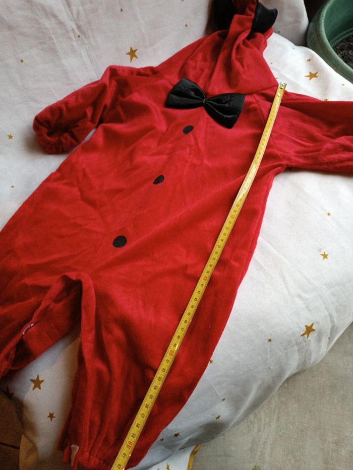 Déguisement costume bébé baby babies enfant diablo diablotin diable devil diablillo fiesta 6 12 9 - photo numéro 16