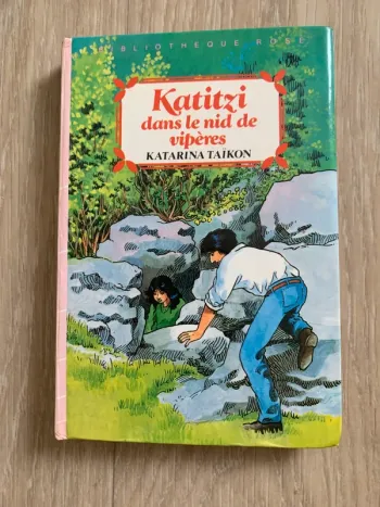 Katizi dans le nid de vipères - Bibliothèque Rose - Katarina Taïkon