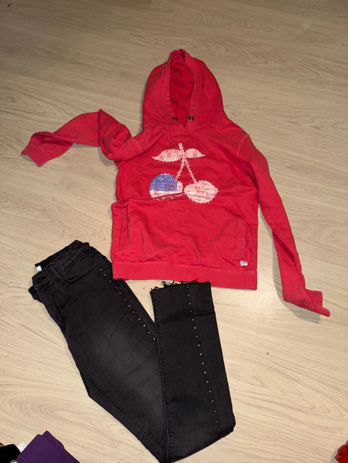 Très beau lot de 16 vêtements fille 12 ans - photo numéro 8
