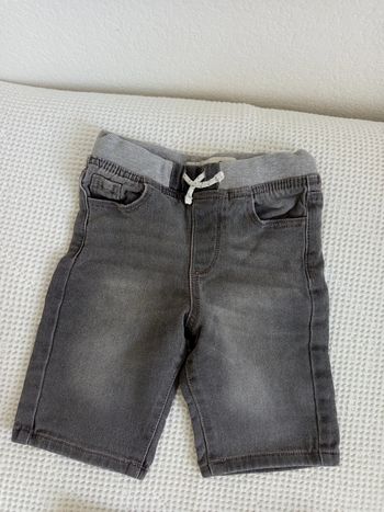 Short en jean gris taille élastique Denim Co 5 / 6 ans