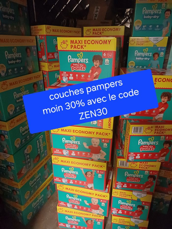 Couches Pampers