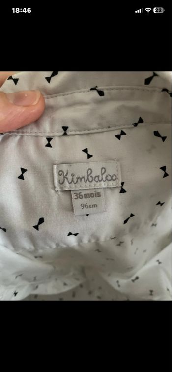 Chemise enfant 