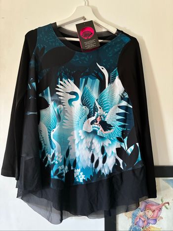 Haut t-shirt Anatopik Fedor lac des cygnes 36
