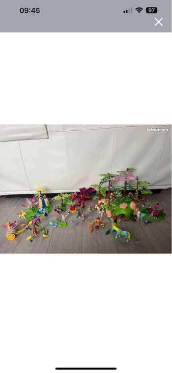 Lot PLAYMOBIL fées