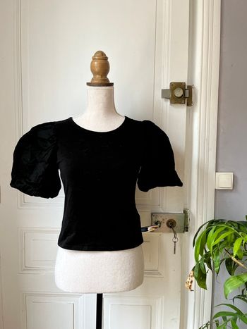 T-shirt manches bouffantes