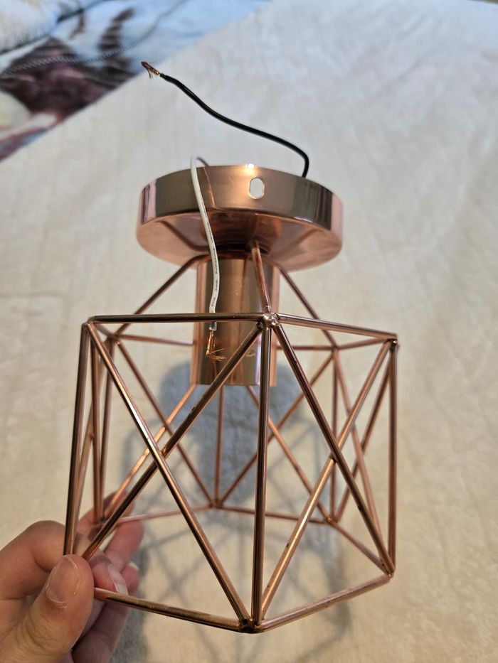 Lustre rose gold - photo numéro 2