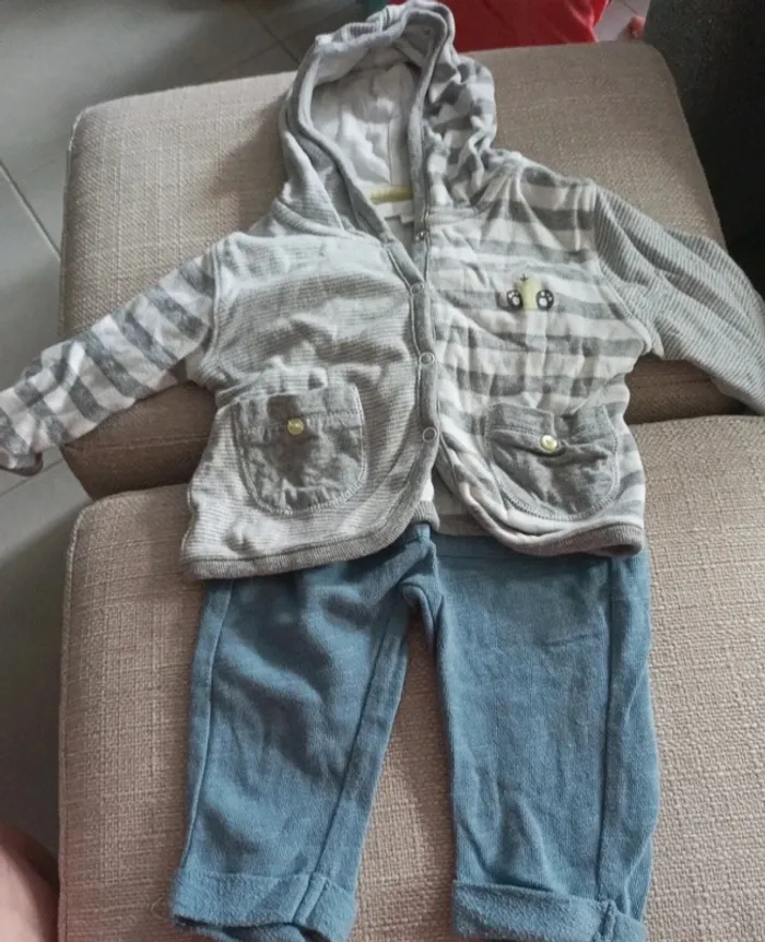Ensemble garçon 6 mois