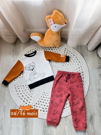 Boy: ensemble Pat Patrouille 2/3 ans