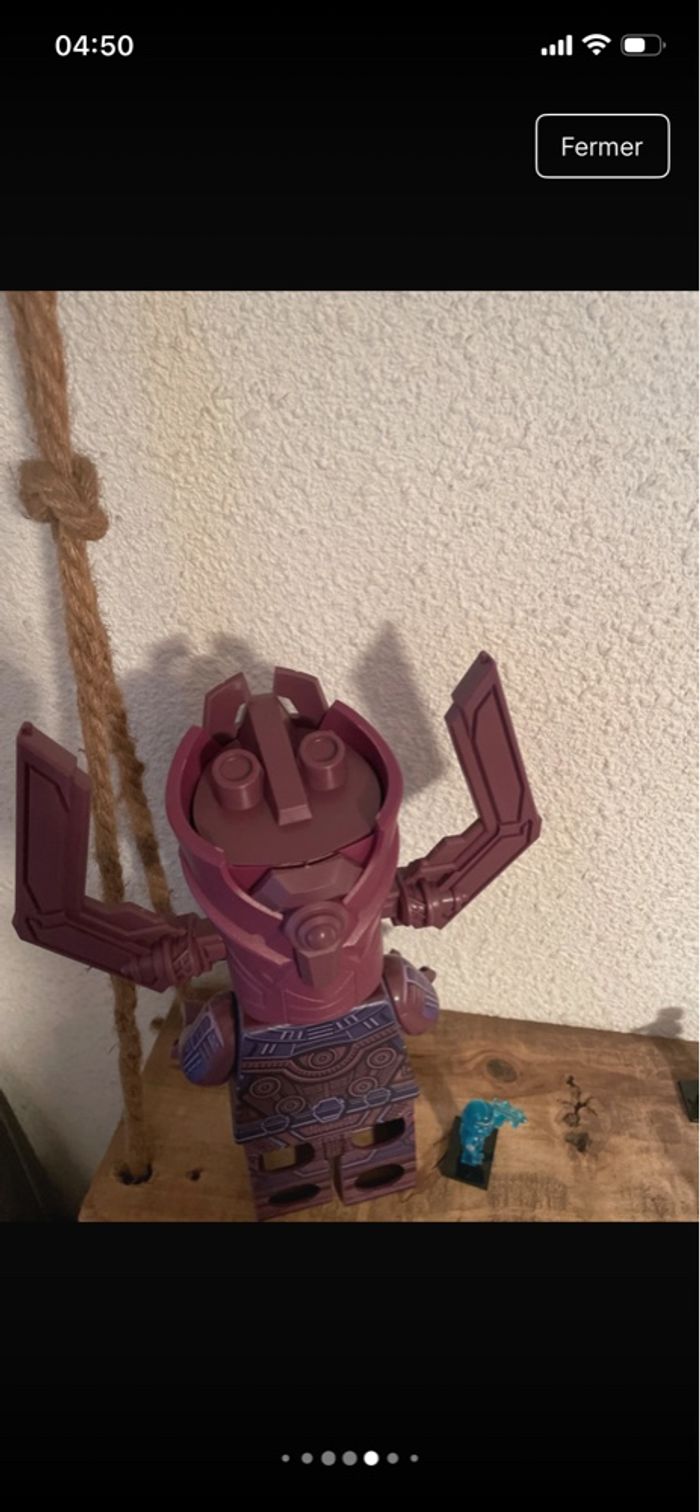 Figurine type lego XXL Galactus - photo numéro 6