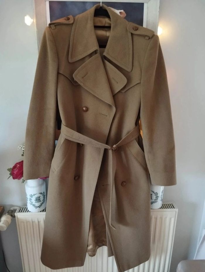 🌷Manteau Beige Vintage Pure Laine Tyrol Autrichien Steinblok T42/44🌷 - photo numéro 17