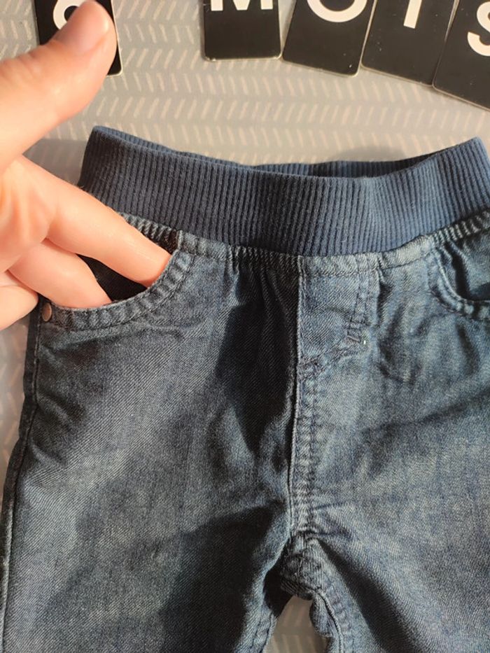 Pantalon jeans denim garçon - Orchestra - 6 mois - photo numéro 3