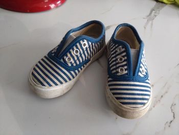 Ballerines chaussures en toile été bébé t 21