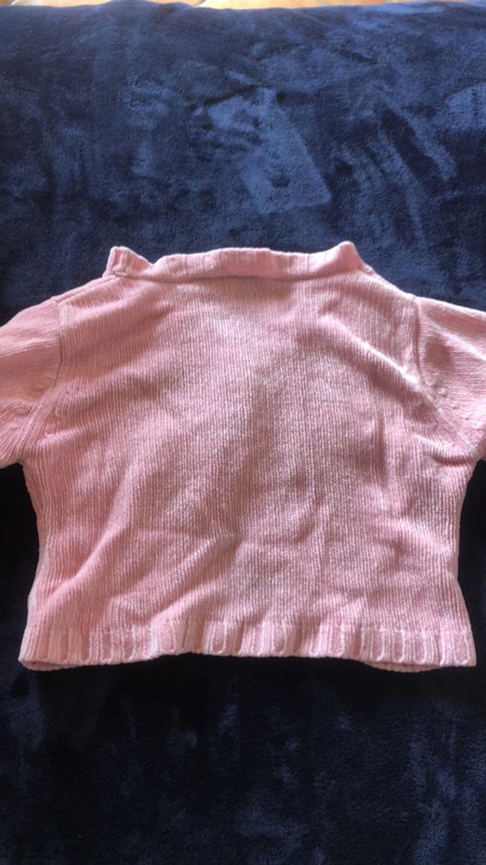 Gilet en laine type boléro 8 ans - photo numéro 5