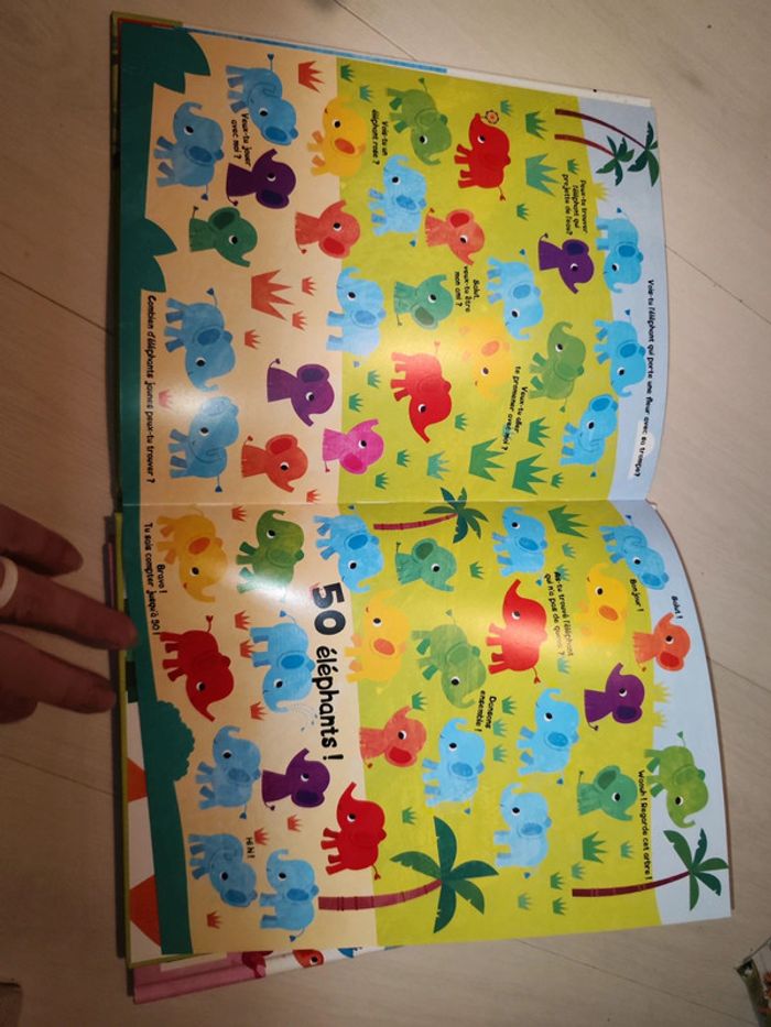 Lot de 2 livres pour apprendre à compter neuf - photo numéro 3