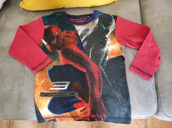 Tee-shirt manches longues 5 ans Spiderman