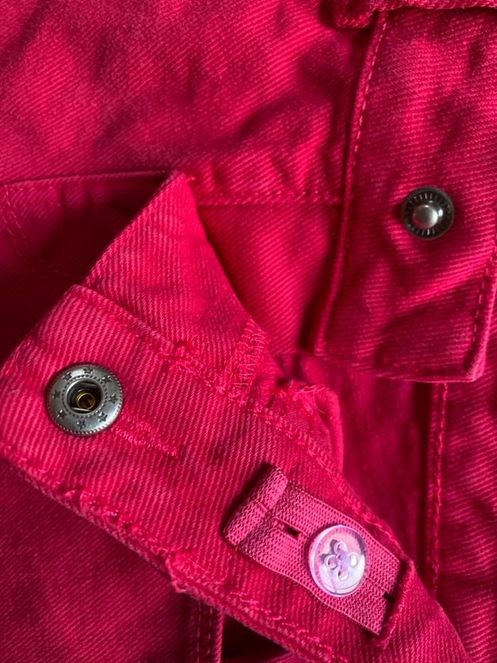 Pantalon jeans fuschia 3 ans kiabi - photo numéro 2