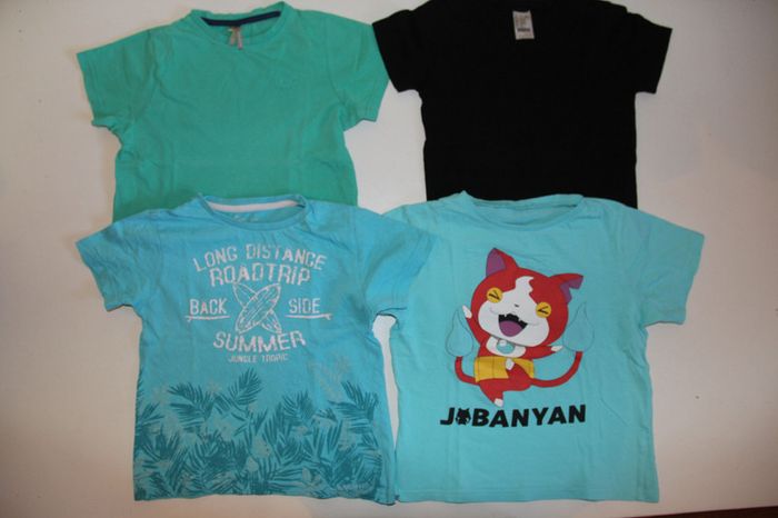 Lot tee shirts 5 ans