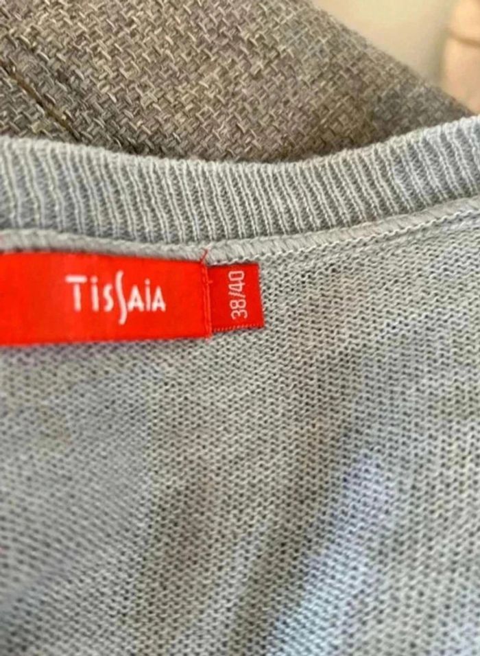 Pull gris - photo numéro 3