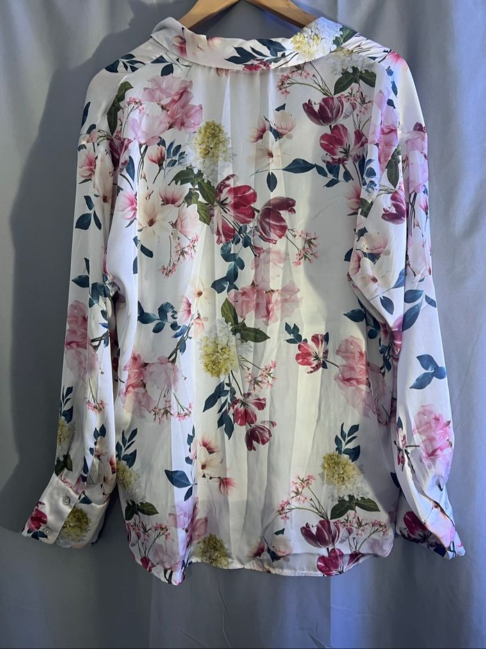 Chemise à fleur Zara - photo numéro 6