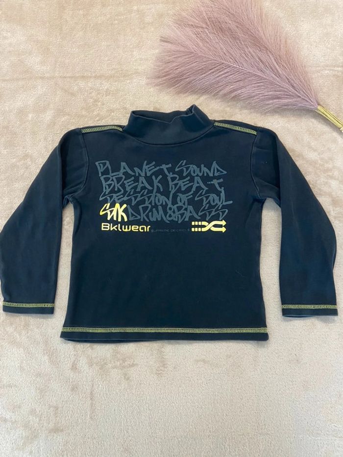 Sous pull col roulé garçon 6 ans