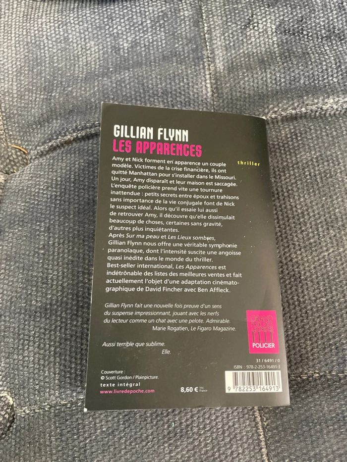 Live poche  les apparences de Gillian flynn - photo numéro 2