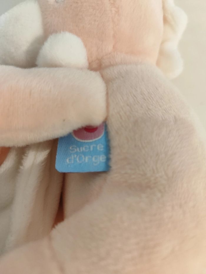 Doudou girafe cheval vache sucre d'orge - photo numéro 5