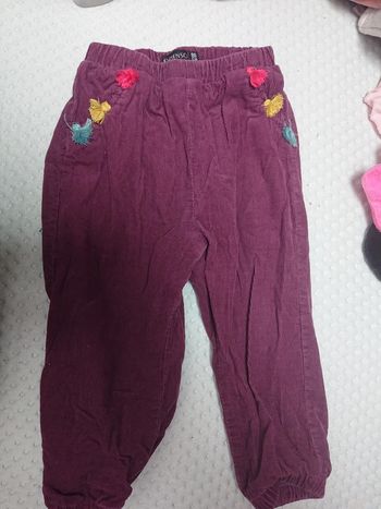 Pantalon velours 86 cm