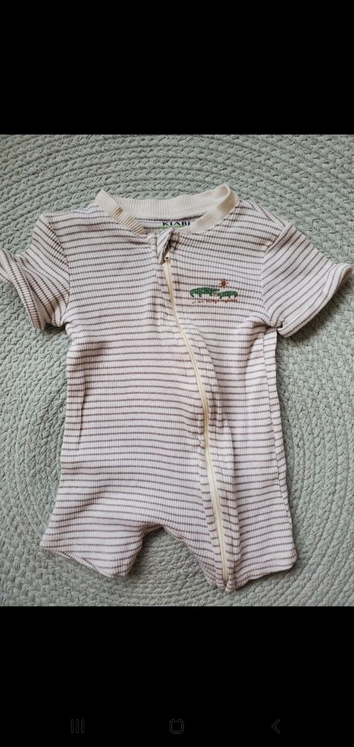 Combinaison sans manche coton