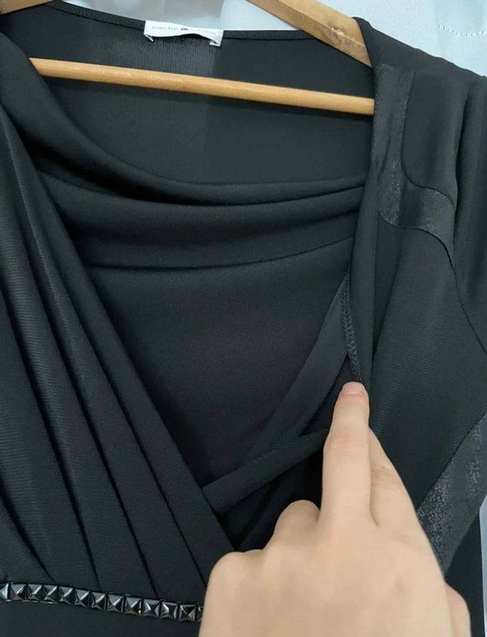 robe noire manche 3/4 - photo numéro 4