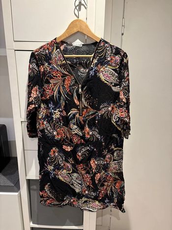 Robe midi colorée