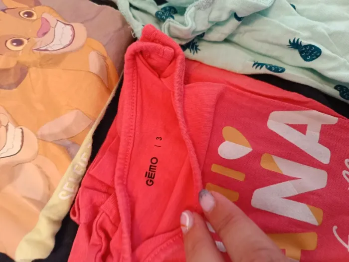 Lots de t shirt fille 3 ans très bon état. - photo numéro 7