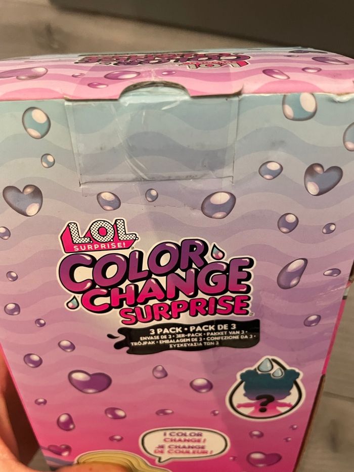 Poupée LOL - trio de boules surprises  color change - photo numéro 2