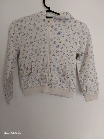 Sweat zippé sergent major fille 8 ans