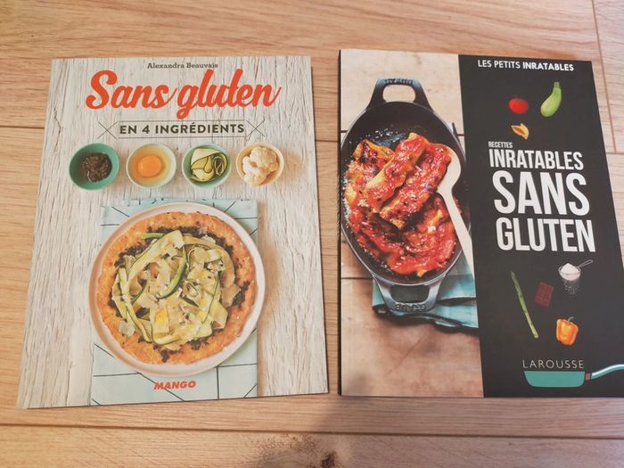 Livres cuisine sans gluten