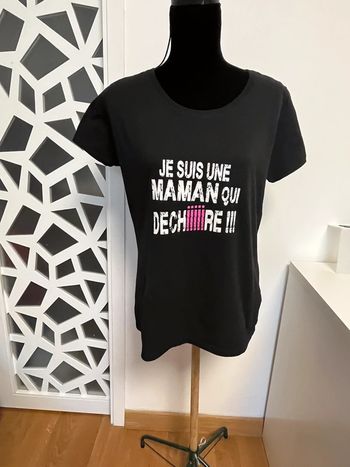 Tee shirt maman qui déchire