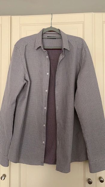 Chemise à carreaux Devred