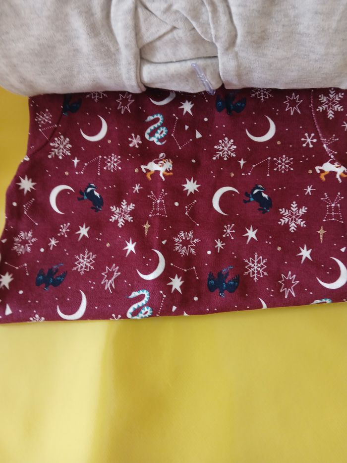 lot 2 pyjamas en coton garcon harry potter 67 cm 6 mois - photo numéro 2