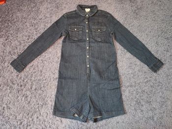 Combi short en jean ABCD'R