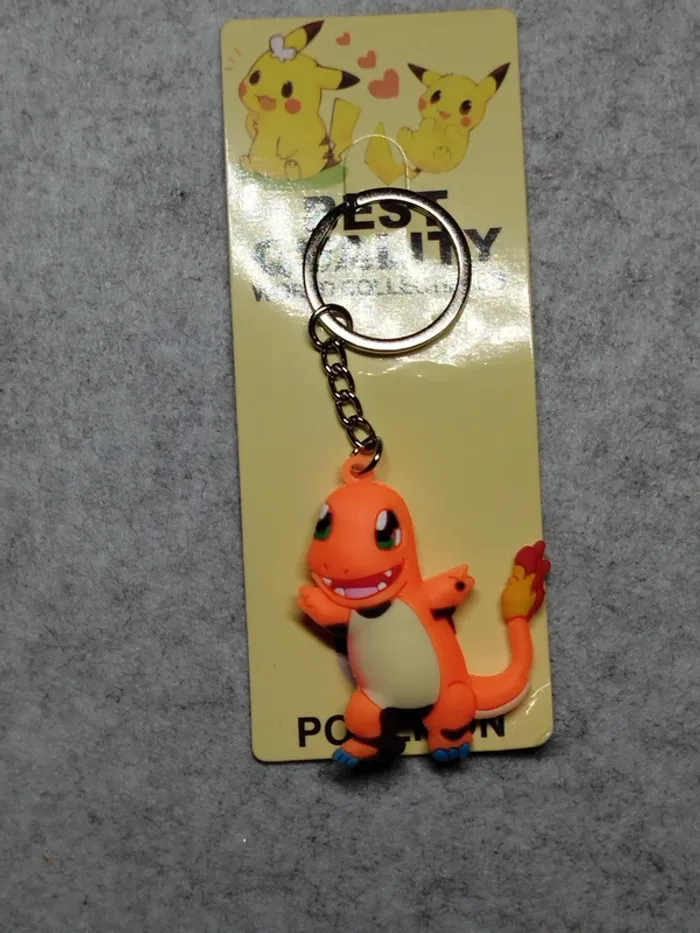🔑 Porte-clé Salamèche Pokémon neuf - photo numéro 2