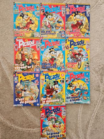Lot indissociable Super Piscou Géant Tome 230 à 239