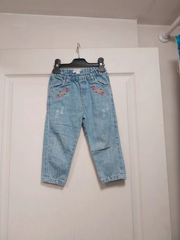 Pantalon en jean bébé fille 24 mois creeks
