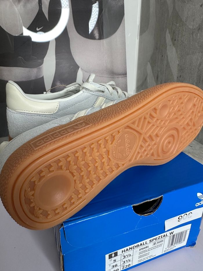 Adidas Handball Spezial Silver Gum - photo numéro 5