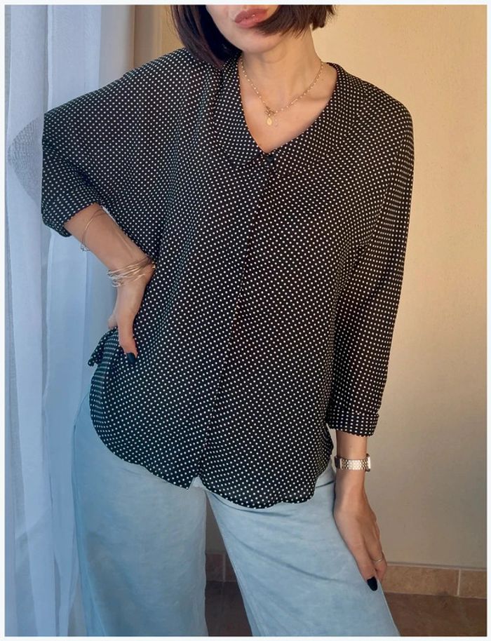 Chemise à pois Zara XS très bon état